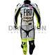 Valentino Rossi Vr 46 Yamaha Fiat Motorcycle Leather Racing Moto Gp Suit