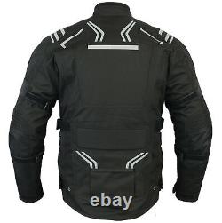 Velocity Motorcycle Jacket Breathable Waterproof Motorbike Cordura Textile Coat