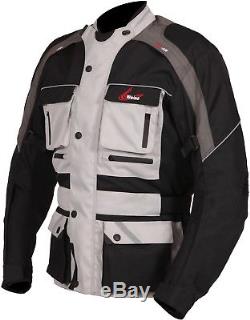 Weise Zurich Mens Stone Textile Waterproof Motorcycle Jacket New RRP £129.99