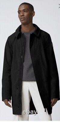 Winslow Coat / Canada Goose Long Jacket Blk / Removable Hoody Authentic (New)