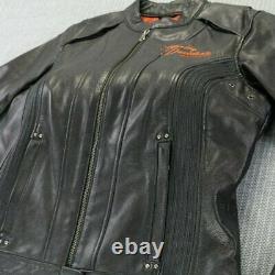 Women's Harley Davidson Moxie Leather Riding Jacket. Size 1 W