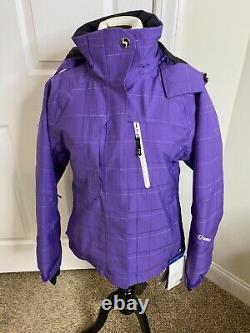 Women's Sunice Naquita Waterproof Breathable Ski Jacket. Size 4P NWT