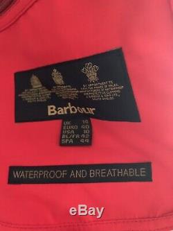 Womens BARBOUR Trevorse Waterproof Jacket, Size 14, Brand New
