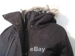 Womens The North Face TNF Far Northern Down Parka Waterproof Winter Jacket Black