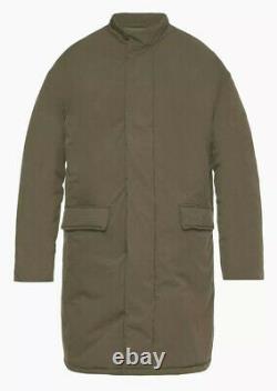 YEEZY Long Padded Puffer Coat Jacket Parka Kanye West Italy KW5U6062 Small
