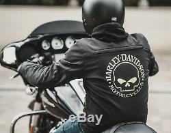 98164-17em Harley-davidson Veste D'équitation Souple 3-en-1 Skull Skullnew