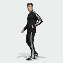 Adidas Mts 3 Stripes Track Suit Jacket Pants Black White 3 Stripes Dv2448 Homme