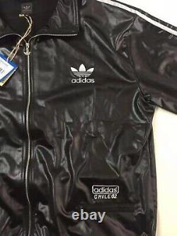 Adidas Originals Chili 62 Tracksuit Veste Pantalons Set Leather Look Wet Luxury Top