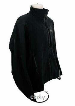 Arc'teryx Homme Gamma MX Blackbird Black Softshell Full Zip Jacket Sz M Arcteryx