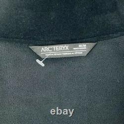 Arc'teryx Homme Gamma MX Blackbird Black Softshell Full Zip Jacket Sz M Arcteryx