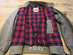 Baracuta G9 Harrington Jacket Tan Uk 40 Medium Nouveau Bnwt Rrp £ 295