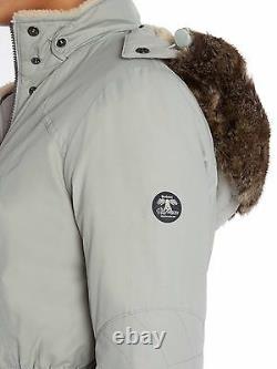 Barbour Arctic Expedition Fibre Down Rembourré Kirby Puffa Coat Jacket Taille Royaume-uni 10