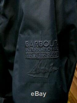 Barbour International Blouson Vert Steve Mcqueen Mwb0505 ​​ny71 Imperméable Taille XL