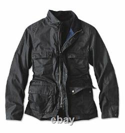 Barbour Toman Wax Jacket Coat Navy Blue Mwx1460ny51 New U. K XL U. S Large L