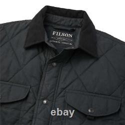 Chemise matelassée Filson Hyder 20019390 noir CC veste cirée Yellowstone