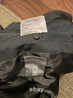 Dior Et Shawn Hooded Parka Jacket Raincoat Black Size 46/medium