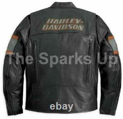 Hdmm Hommes Criant Eagle Micky Rourke's Real Lambskin Leather Moto Biker Jacket
