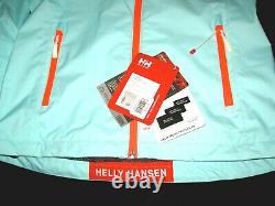Helly Hansen Authentic Women’s W Crew Jacket 30287-501 Blue Tint New Twt