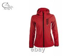 Hkm Softshell Sport Waterproof & Breathable Fabric Coat / Riding Jacket Gratuit P&p