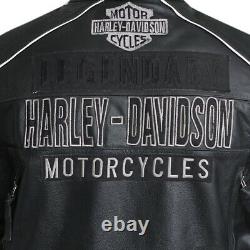 Homme Vintage Harley Davidson Moto Moto Biker Veste En Cuir Réel Nouveau Rider Top