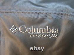 Hommes S, M, L, Columbia Titanium Extérieur Extérieur De Jacket D'eau Insulée Mogulaire