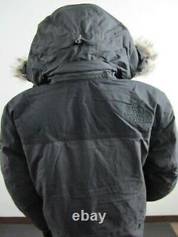 Hommes Tnf La Face Nord Mcmurdo III Down Parka Chaud Insulated Hiver Jacket Grey