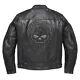 Jacket Reflective Harley-davidson Blouson Cuir Moto