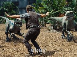 Jurassic World Chris Pratt Owen Grady Gilet en cuir TOUTES LES TAILLES DISPONIBLES