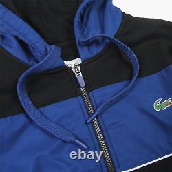 Lacoste Sport Tech Hooded Track Jacket Hoodie Mens 9 3xl XXXL Bnwt Nouveau Top Hoody