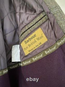 Ladies Barbour Tweed Coat /jacket Mint Condition, Porté Une Fois
