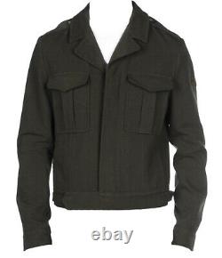Laine Diesel Blend Veste Militaire Us Army Ike Wwii Style Taille XL