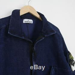 Mens New Stone Island Aw16 Polypropylène Denim Jacket XL Bnwt Bleu Casual Rare