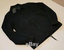 Mens Paul Smith Padded Manteau Taille M Noir (42) Rrp £ 390 Nouveau Avec Des Étiquettes