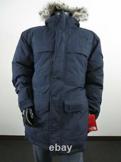 Mens Tnf The North Face Mcmurdo III Down Parka Warm Insulated Winter Jacket Navy