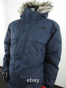 Mens Tnf The North Face Mcmurdo III Down Parka Warm Insulated Winter Jacket Navy