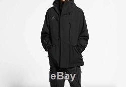 Nike Acg Gore-tex Veste Coupe-vent L Neuf Avec Étiquettes Manteau Soft Shell Hood Men