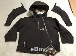 Nike Acg Nikelab Gore-tex Deploy Jacket Women's Small S Black Aj0954 010 Tno