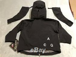 Nike Acg Nikelab Gore-tex Deploy Jacket Women's Small S Black Aj0954 010 Tno