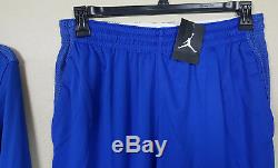 Nike Air Jordan Dri-fit Basketball Veste De Costume + Pantalon Bleu Royal Nouveau (taille Xl)