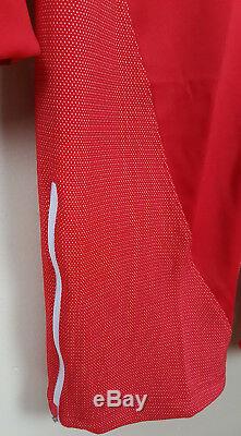 Nike Jordan Dri-fit Basketball Veste De Costume + Pantalon Rouge Blanc Nouveau (taille 4xl 4xlt)