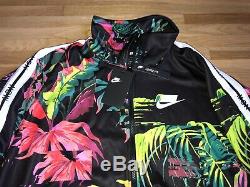 Nike Sportswear Nsw Printed Track Jacket Ar1611-389 Imprimé Floral Taille Grande
