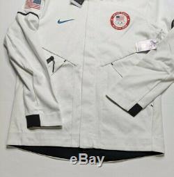 Nike Tech Fleece Windrunner Hoodie Équipe Olympics USA Taille M Moyen 909530-100