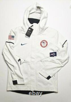 Nike Tech Fleece Windrunner Hoodie Team USA Jeux Olympiques Taille L Large 909530-100