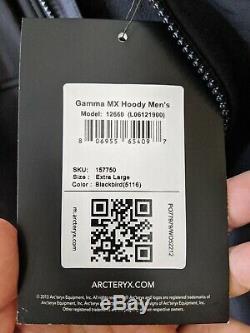 Nouveau Arc'teryx Gamma MX Men Hoody Soft Shell Jacket Taille XL