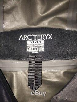 Nouveau Arc'teryx Zeta Sl Jacket XL X-large Noir Nwt Goretex