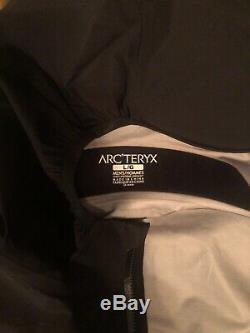 Nouveau Arcteryx Norvan Tex Jacket Gore- Couleur Noir Taille Mens Grand Rare Épuisé