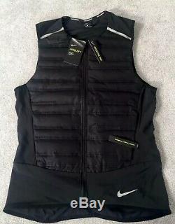 Nouveaux Hommes Nike Aeroloft Gilet Vest Jacket Top Running Gym Ltd Edition M