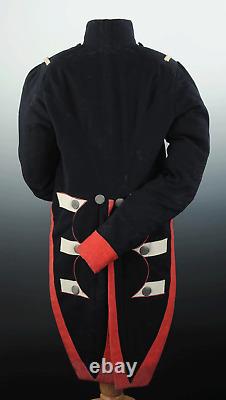 Nouveaux uniformes en laine noire de fusilier pour la veste du 2e régiment d'infanterie, livraison rapide.