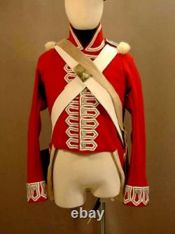 Nouvelle reproduction de la veste du 41e régiment de pied britannique pour hommes
