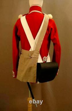 Nouvelle reproduction de la veste du 41e régiment de pied britannique pour hommes
